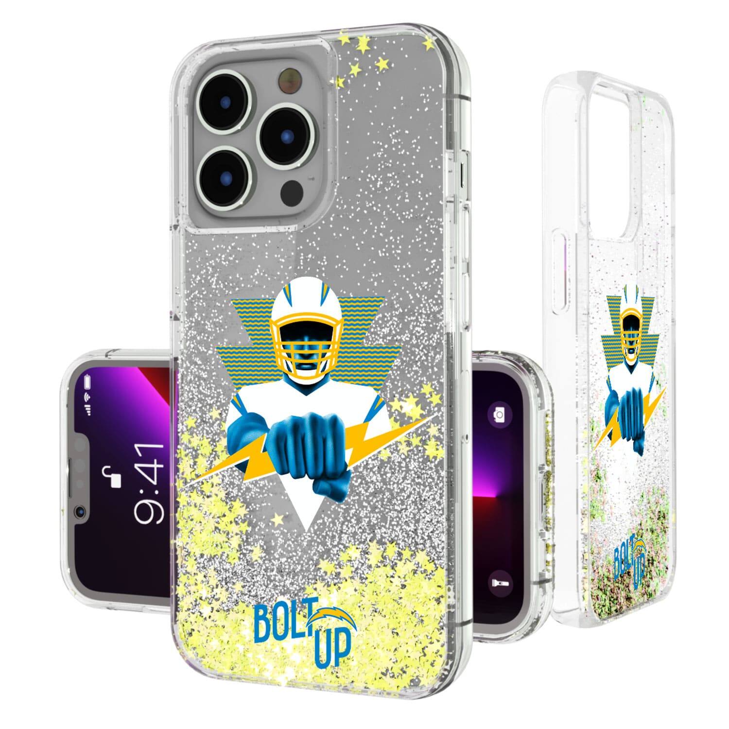 Keyscaper - NFL - Los Angeles Chargers iPhone Glitter Case - 15 Pro Max - Multicolor price history on PriceWatchPro
