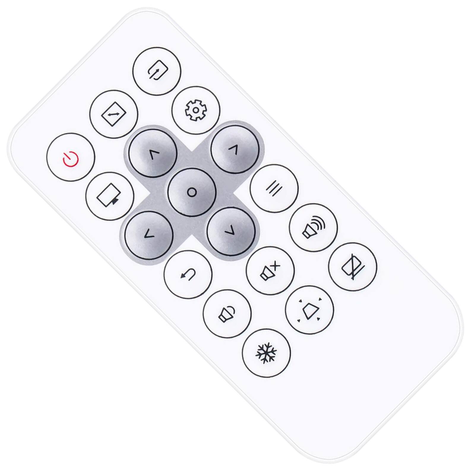 Left. ZdalaMit - Replacement Remote for OPTOMA Projector HR21G-YHGD03 ZW350E ZX350E GT3500HDR HZ40HDR ZW350S ZK450 ZK430ST ZH520 ZH462 - White.