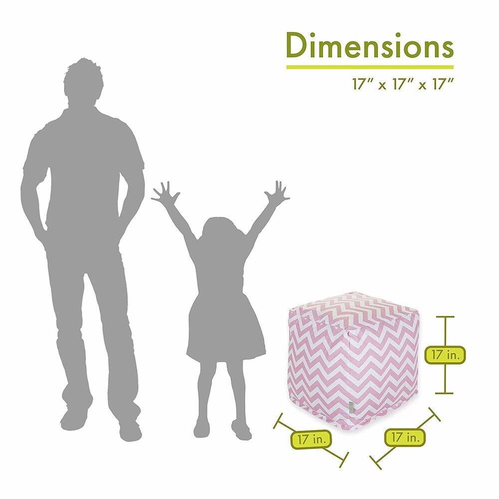 Dimensions: 17" x 17" x 17"