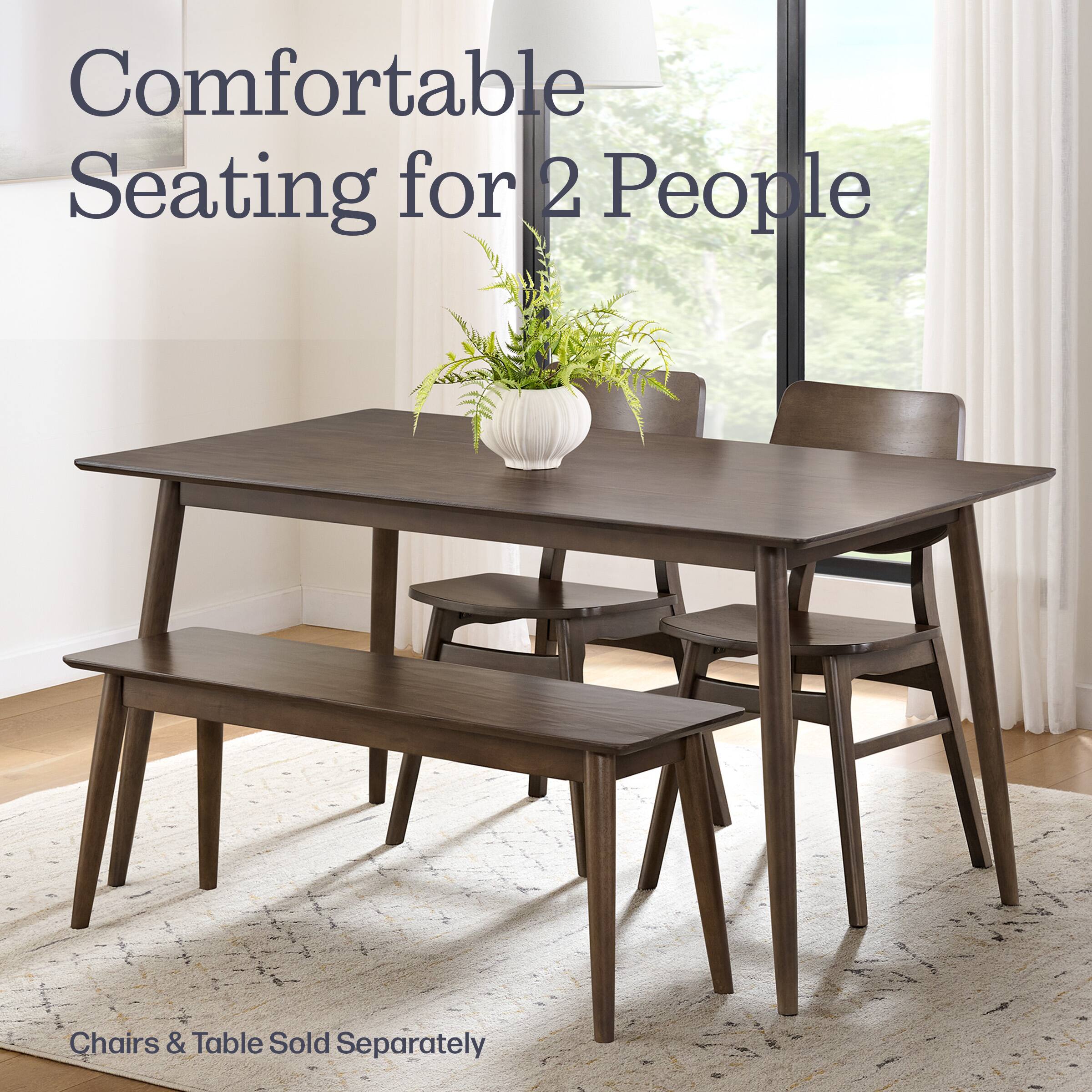 Comfortable Seating for 2 People

Chairs & Table Sold Separately