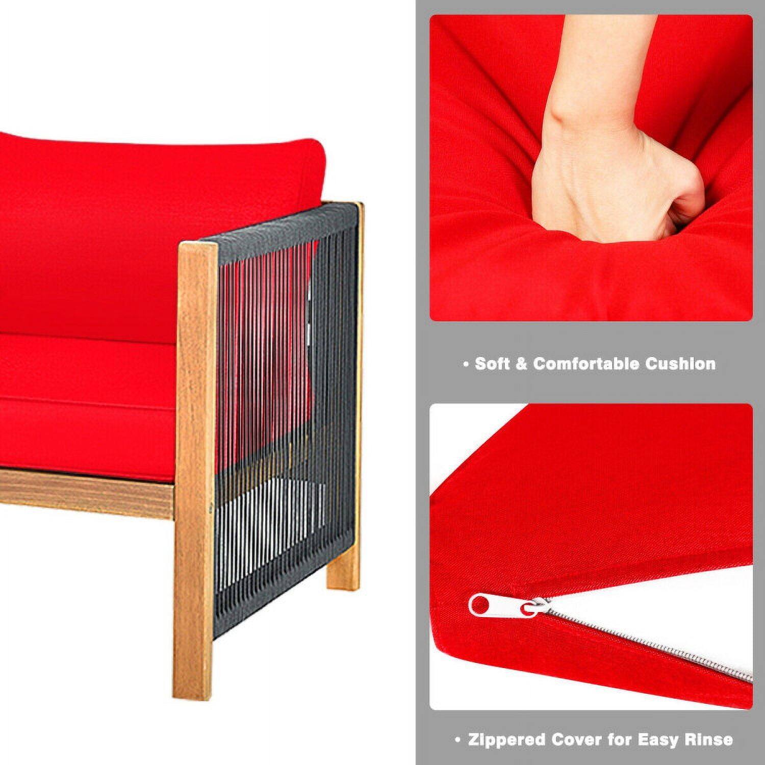 - Soft & Comfortable Cushion
- Zippered Cover for Easy Rinse