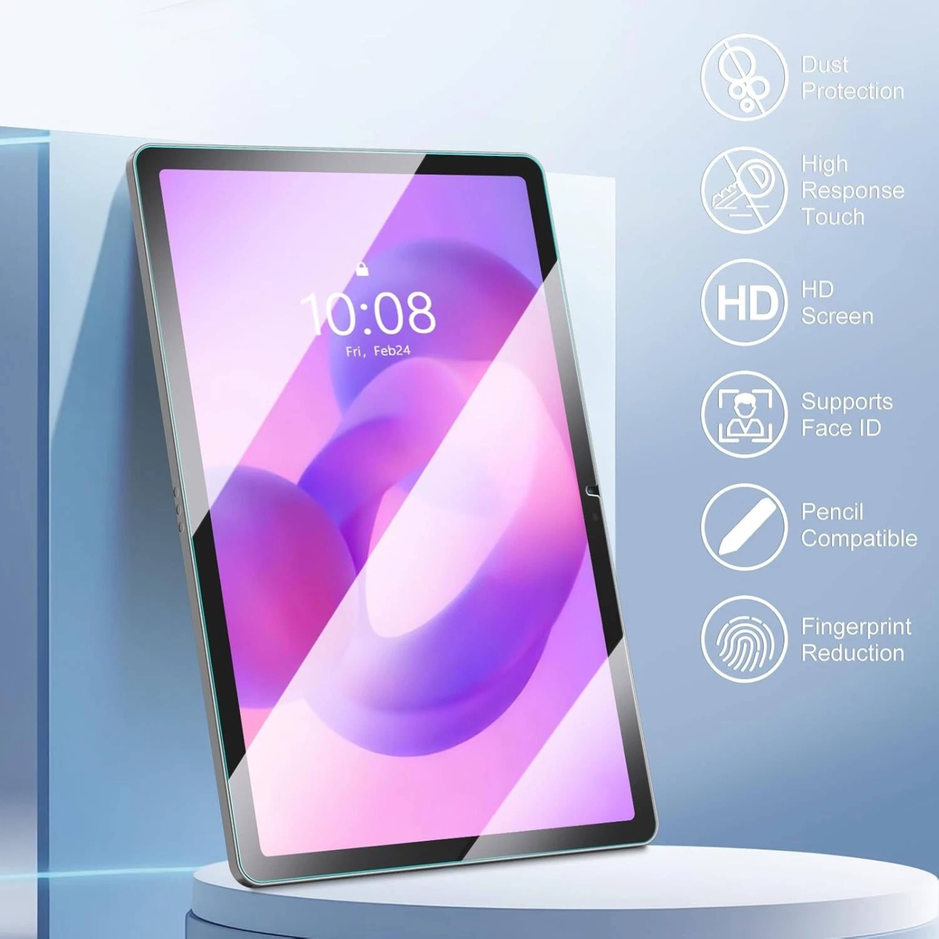 Dust Protection  
High Response Touch  
HD Screen  
Supports Face ID  
Pencil Compatible  
Fingerprint Reduction