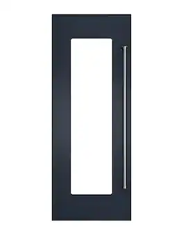 30"W. Door Panel for Viking Veil FDWCIC7300L Left Hinge Wine Models - Slate Blue