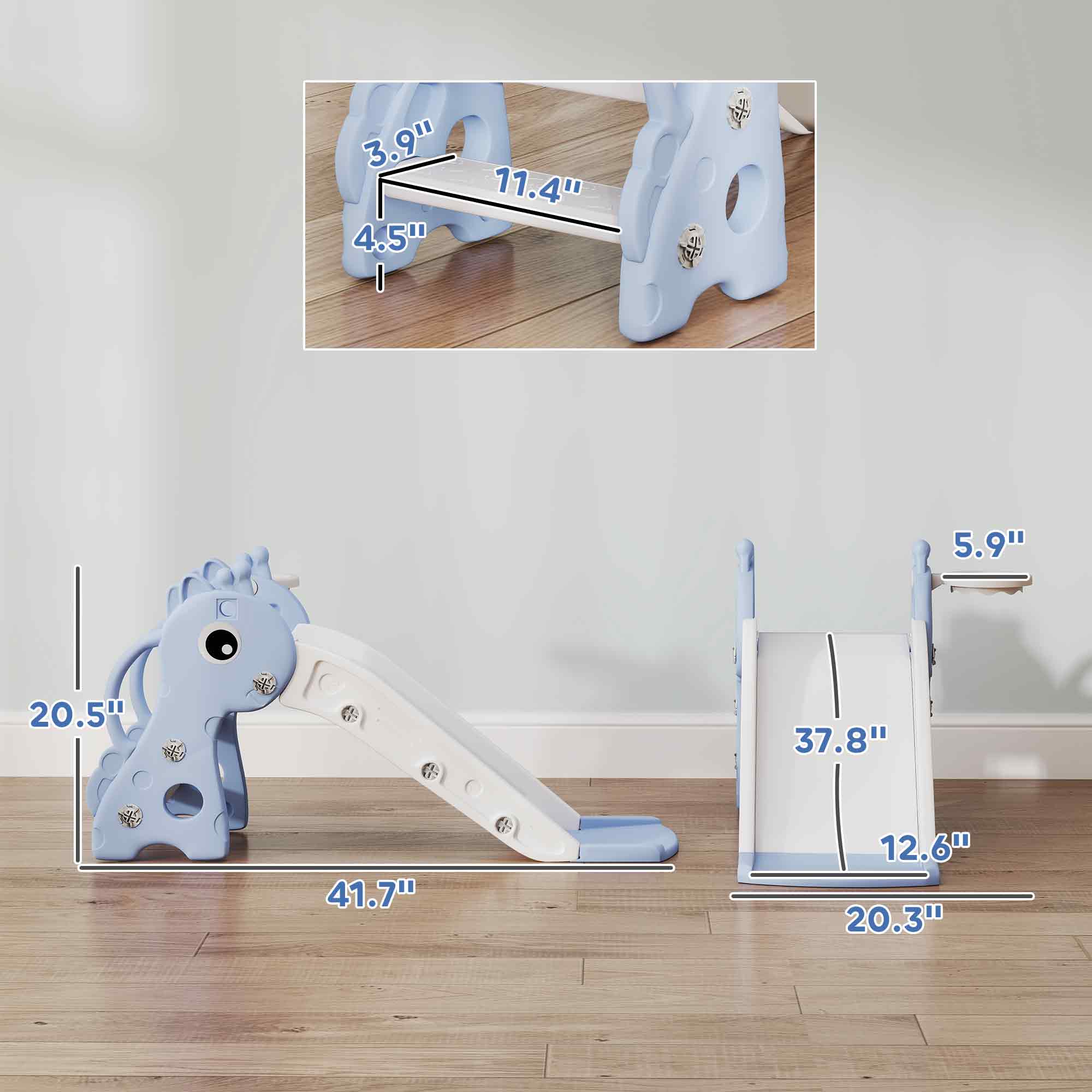 - 3.9"
- 11.4"
- 4.5"
- 5.9"
- 20.5"
- 37.8"
- 41.7"
- 12.6"
- 20.3"