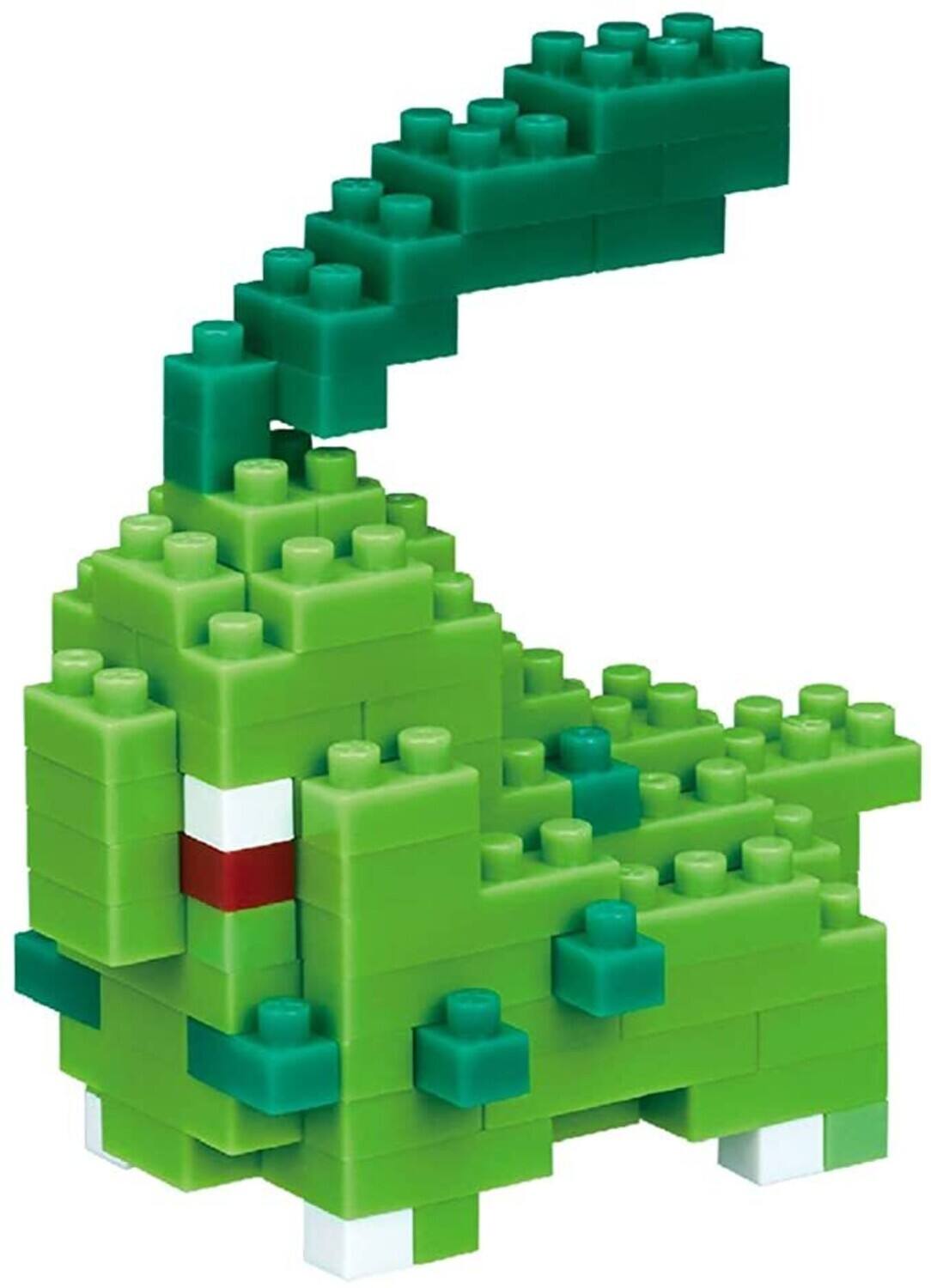 PopMarket - Nanoblock - Pokemon Series - Chikorita Building Set - Collectibles - Multicolor