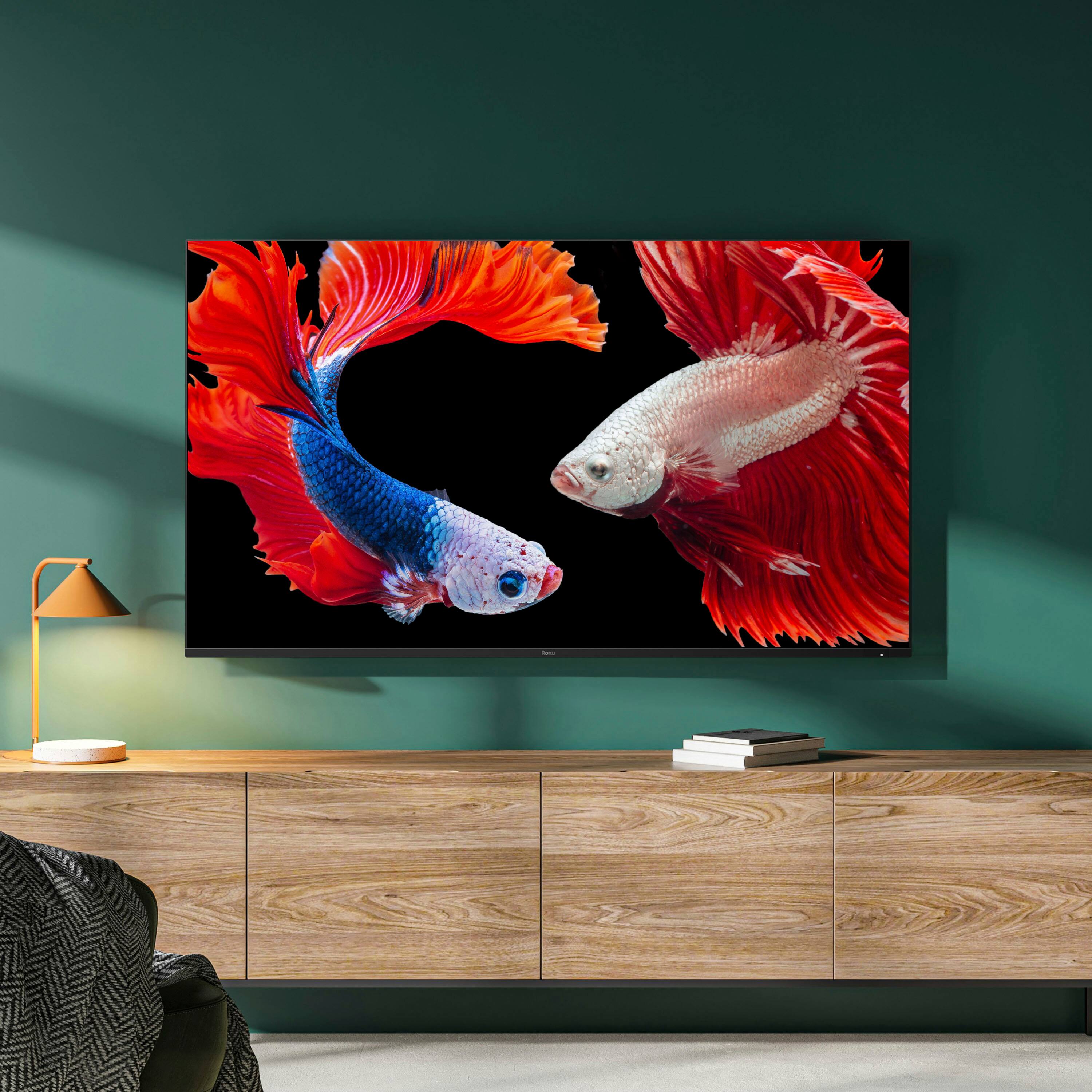 Alt View 17. Roku - 55" Class Pro Series Mini-LED QLED 4K Smart RokuTV - Black.