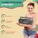 Cassette Player Audio Box
- Bluetooth
- Telescoping Antenna
- MP3 Playback
- AM/FM/SW World Band Receiver