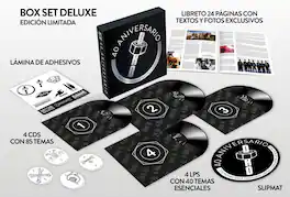 Various Artists - Dro: 40 Aniversario / Various - Box 4LP + 4CD + Book + Slipmat + Stickers - VINYL LP