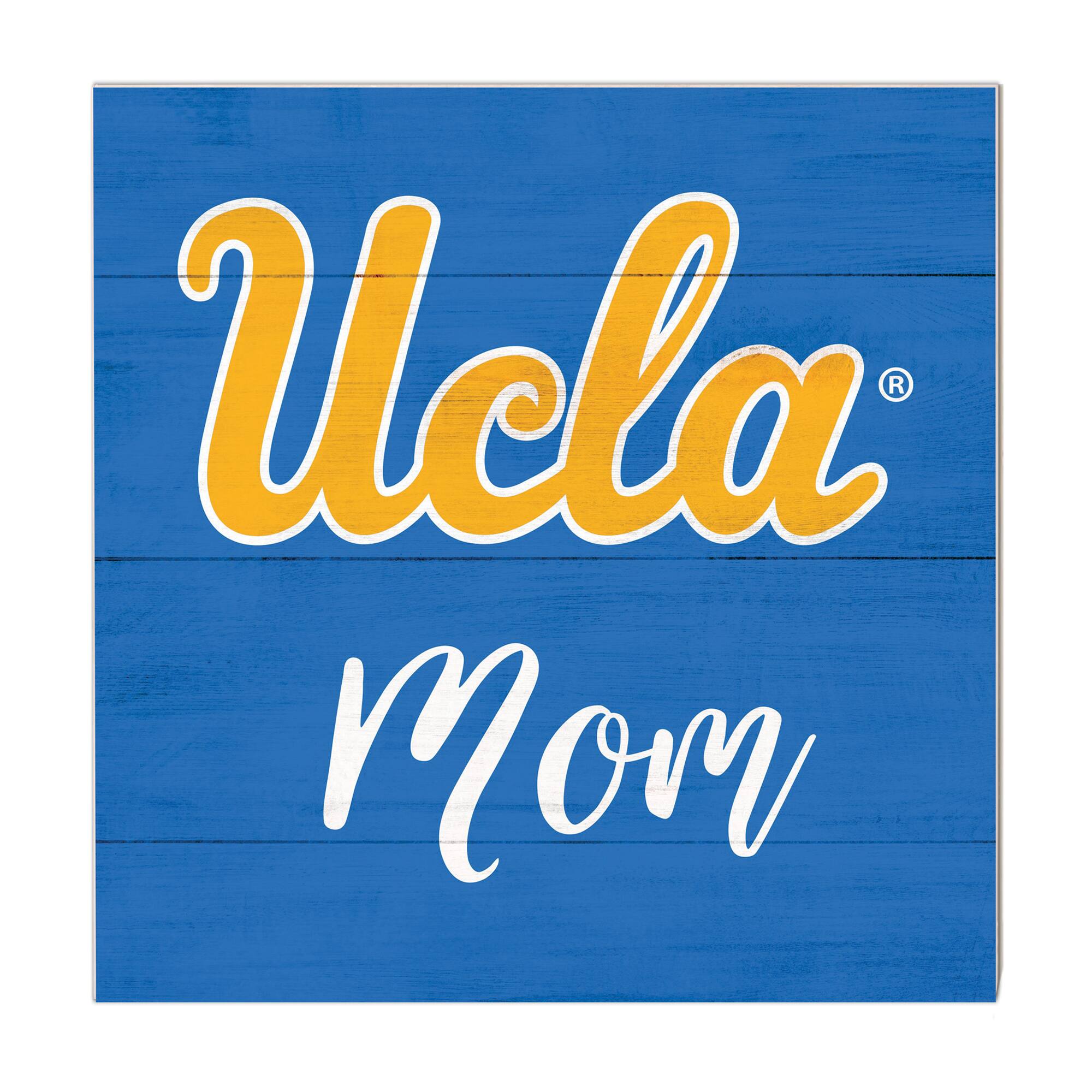UCLA Bruins 10'' x 10'' Mom Plaque