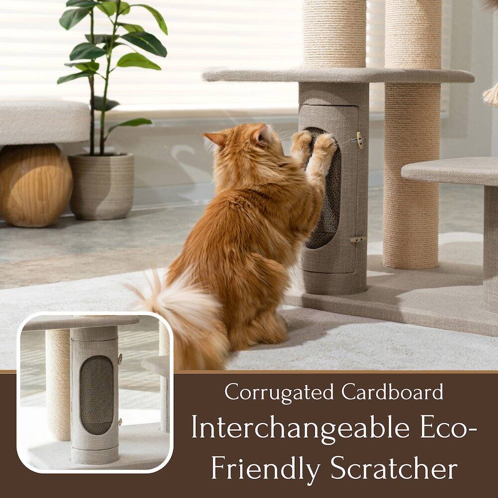 Corrugated Cardboard Interchangeable Eco-Friendly Scratcher