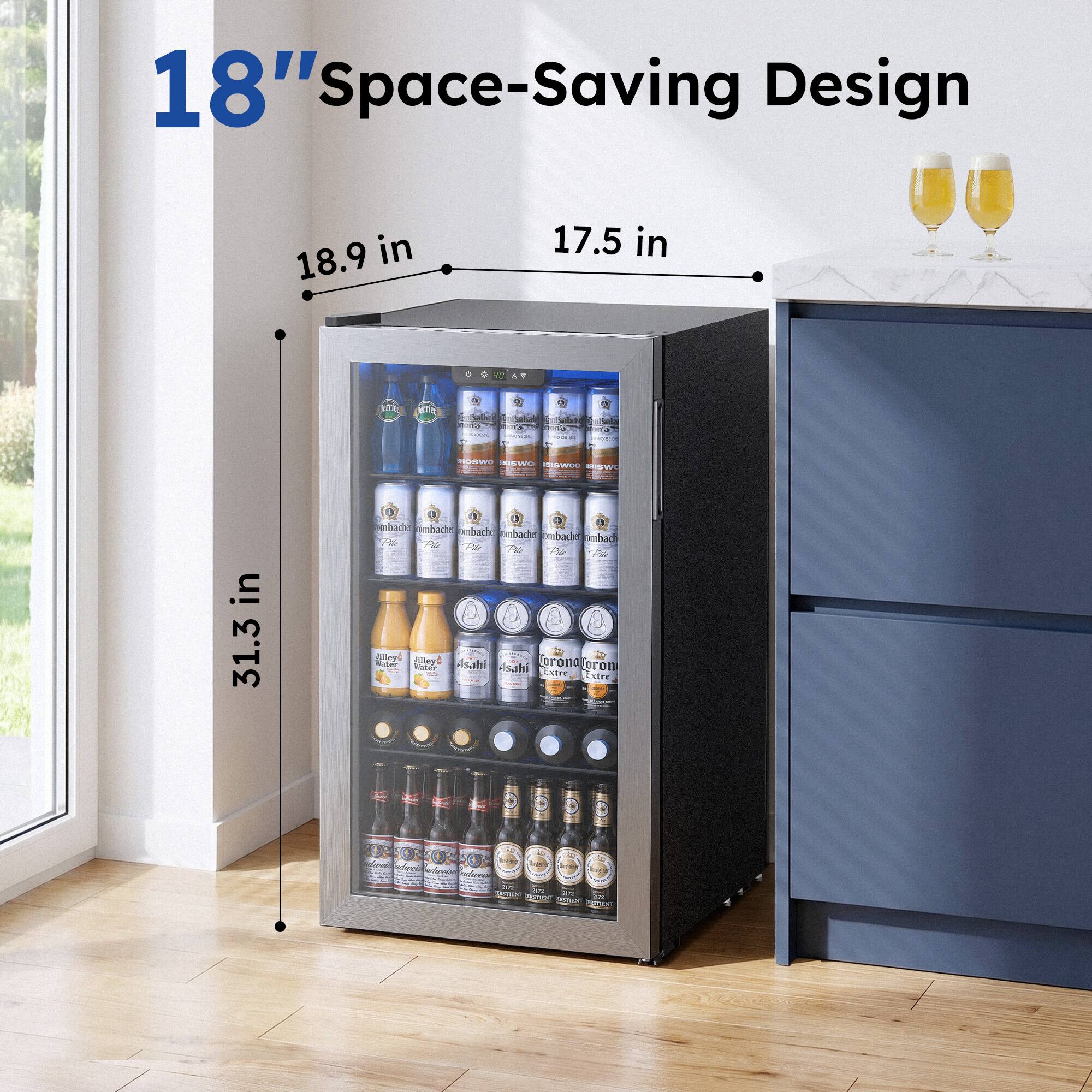 18" Space-Saving Design  
18.9 in  
17.5 in  
31.3 in