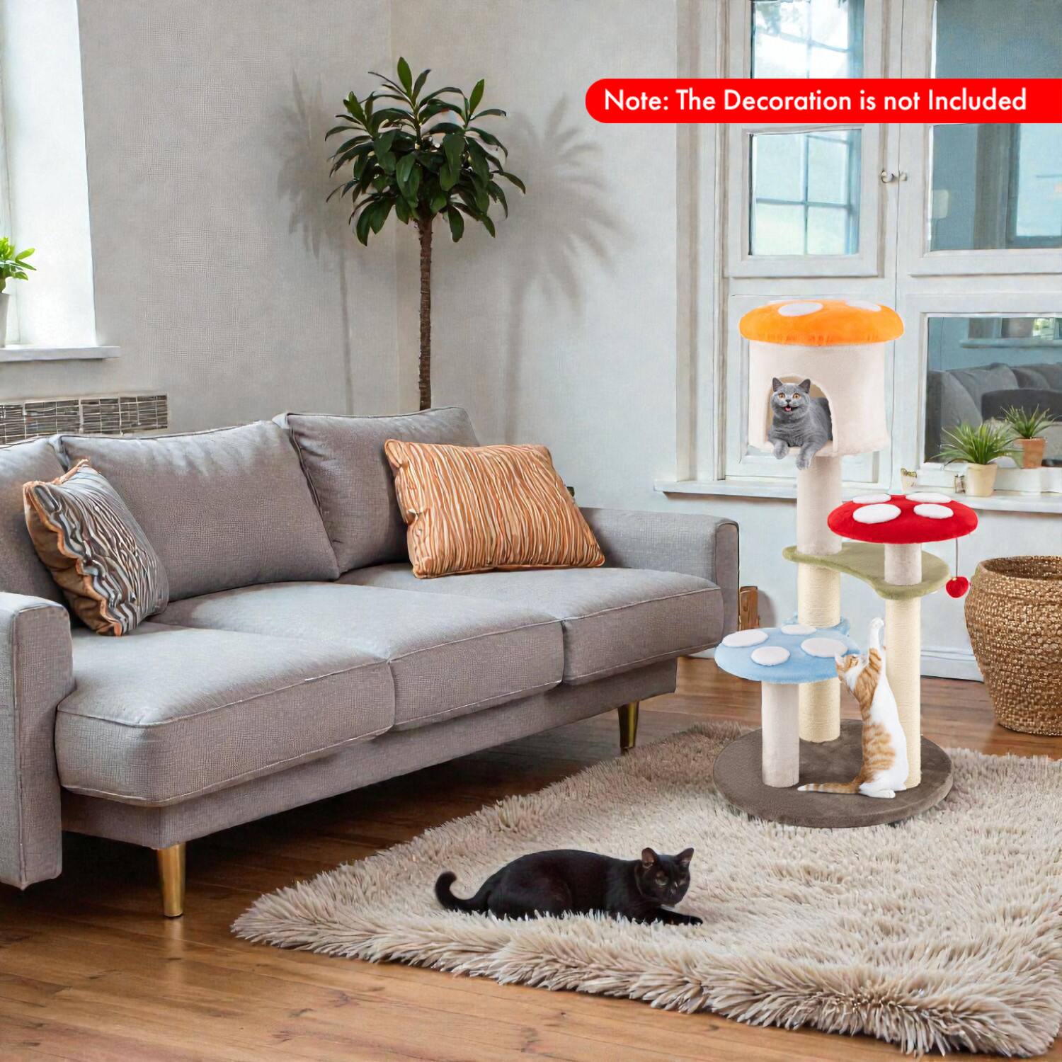 Note: The Decoration is not Included