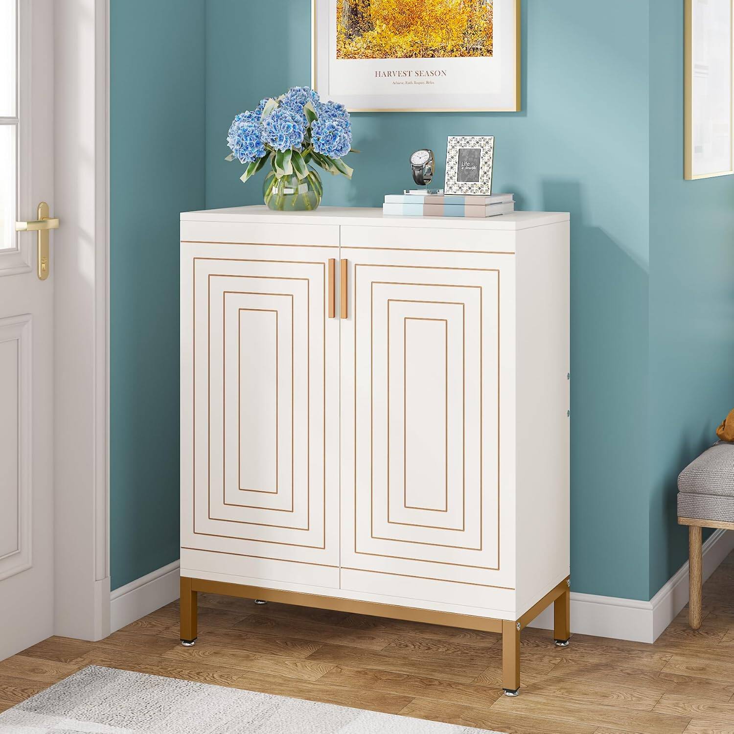 Tribesigns Office Storage Cabinet, For Everyday Organization in ...