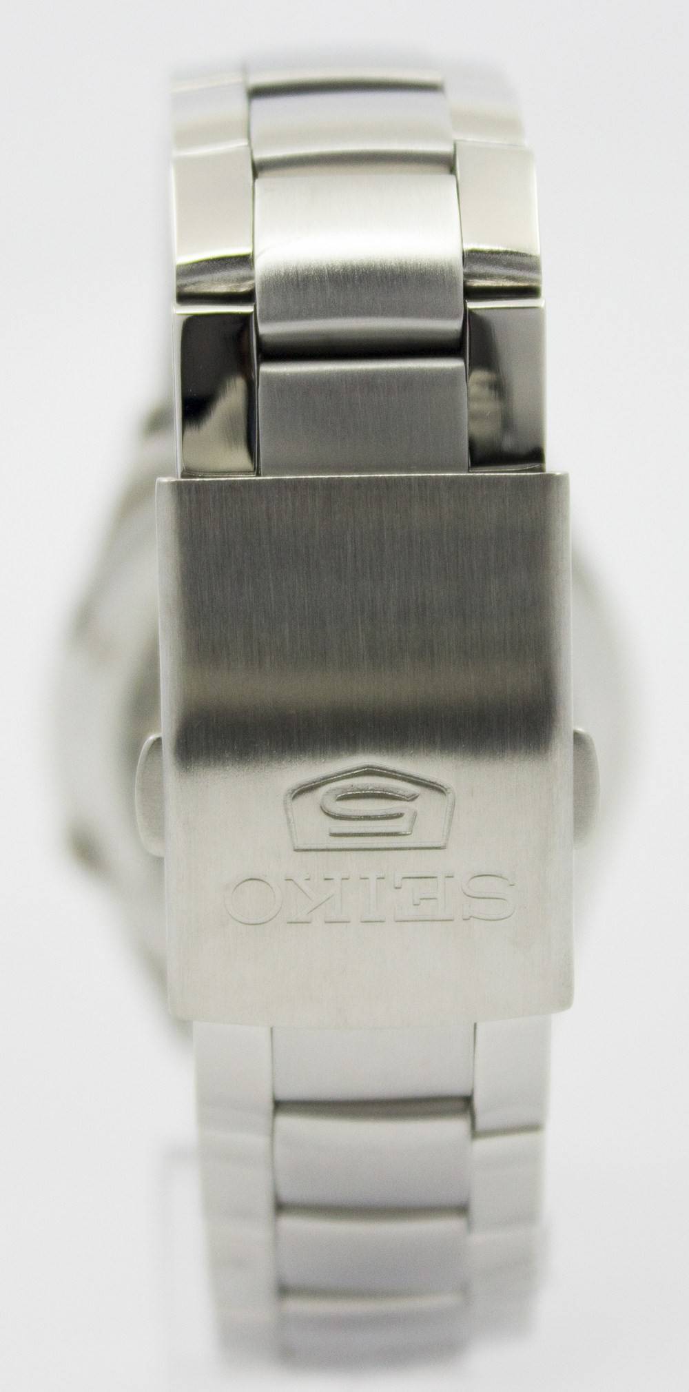 Back. Seiko - 5 Automatic SNK623K1 Black Dial Stainless Steel Men's Watch 30M - Silver, Black.