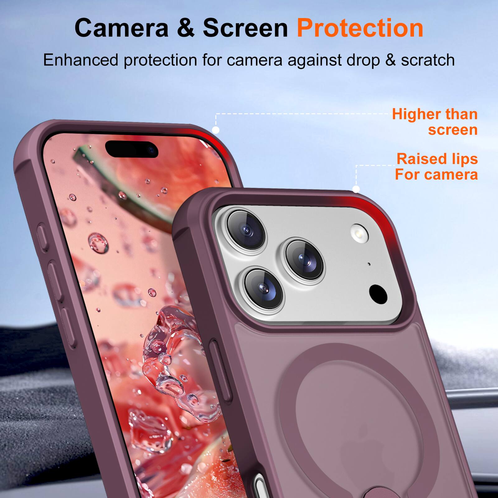 Dteck Rugged Magnetic Case For iPhone 18 Pro Max,Compatible With ...