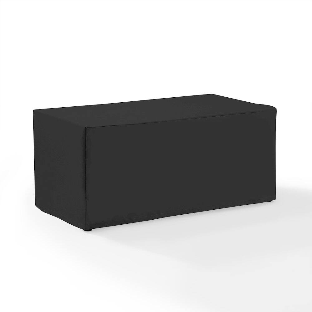 Angle. Crosley Furniture - Outdoor Coffee Table Furniture Cover - Black.