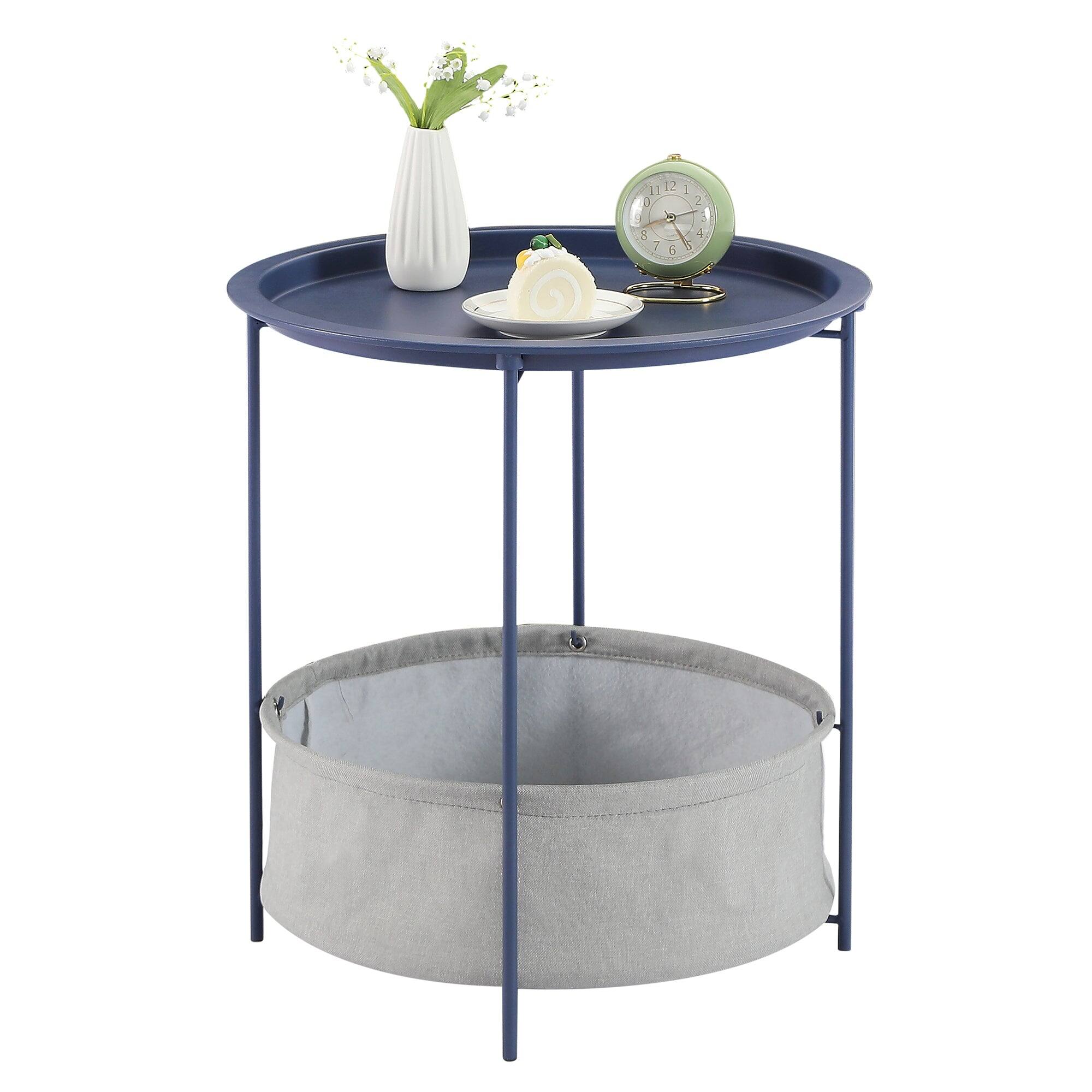 With basket 1PCS Blue