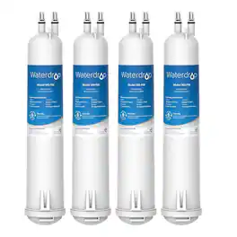 Waterdrop - WD-6008-4 Refrigerator Water Filter 4-Pack - White