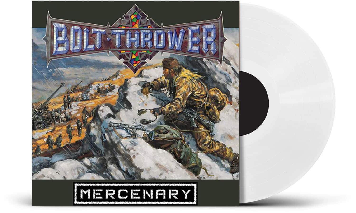 Bolt Thrower - Mercenary - UK Exclusive Clear Vinyl   - VINYL LP