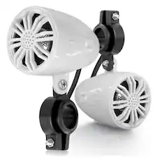Front. Pyle - PyleUsa Marine Speakers, Boat Speakers, - Black.