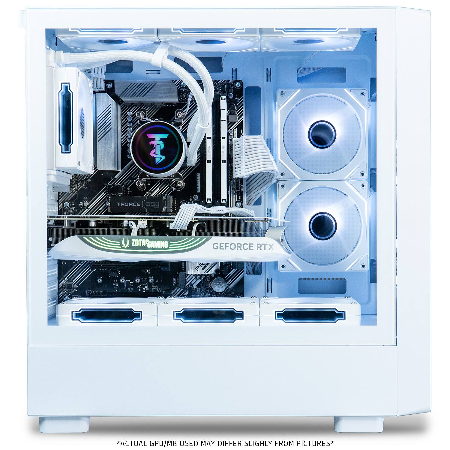 ZOTAC GAMING  
GEFORCE RTX  
TFORCE G50  
*ACTUAL GPU/MB USED MAY DIFFER SLIGHTLY FROM PICTURES*