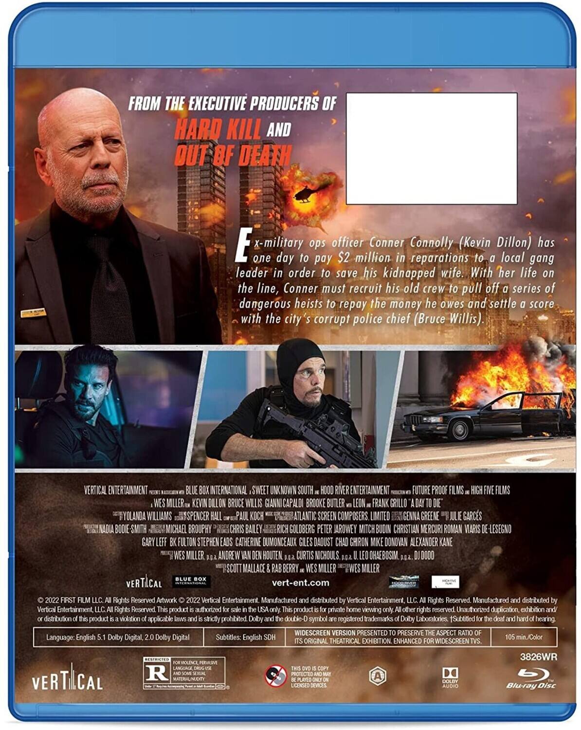 Alt View 1. A Day to Die   - BLU-RAY.