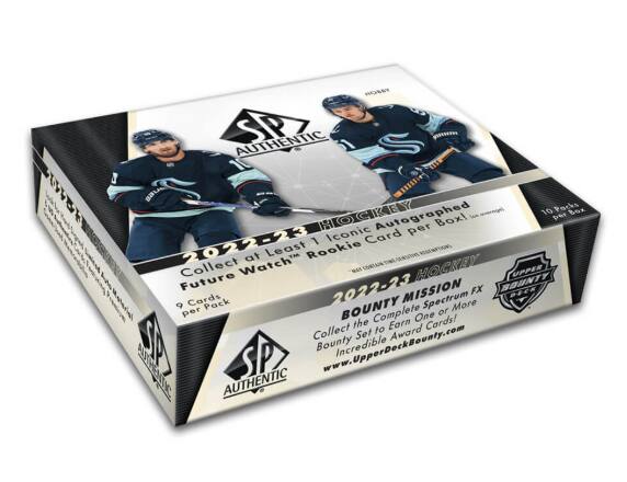 2022 2023 Upper Deck SP Authentic Hockey Hobby Box - Best Buy
