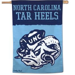 WinCraft - North Carolina Tar Heels 28" x 40" College Vault Single-Sided Vertical Banner - Multicolor
