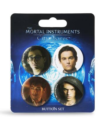 THE MORTAL INSTRUMENTS
City of Bones
BUTTON SET
© 2013 ALL RIGHTS RESERVED
THE MORTAL INSTRUMENTS
City of Bones
BUTTON SET