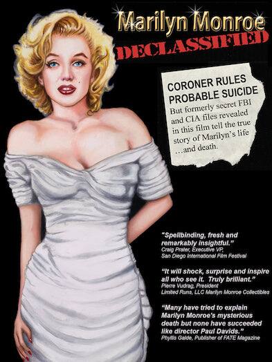 Front. Marilyn Monroe Declassified (MOD) (DVD Movie).