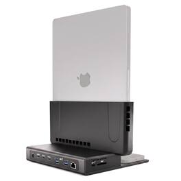 Brydge - ProDock Trio TB5 Vertical Dock Bundle for 14 Inch MacBook Pro