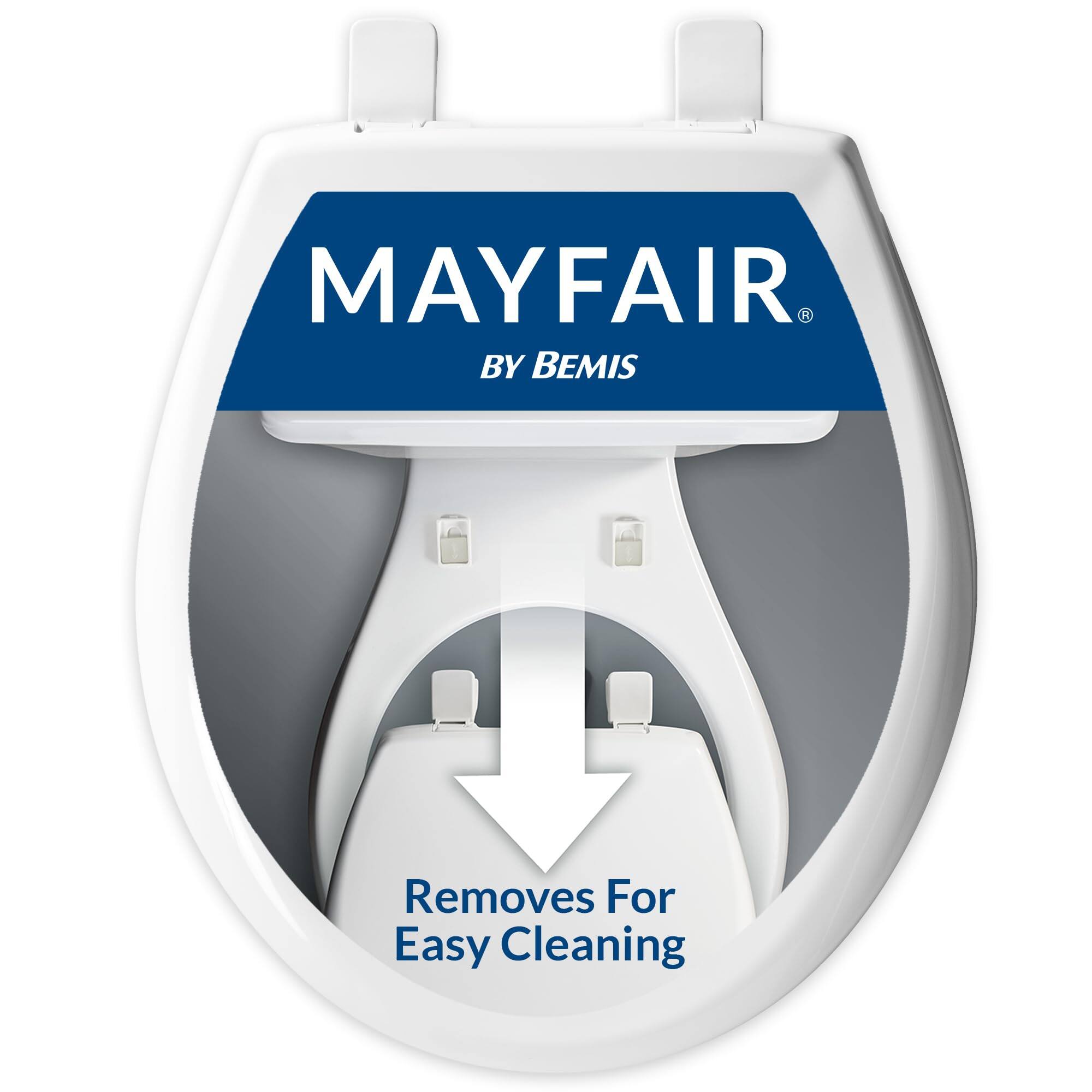 MAYFAIR R BY BEMIS  
Removes For Easy Cleaning