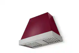 AGA - 36 inches - Externally Vented - Wall Range Hood - Cranberry