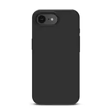 Front. BASELINE - baseline Essence Series Silicone MagSafe Case for Apple iPhone 17e / 16e - Black.