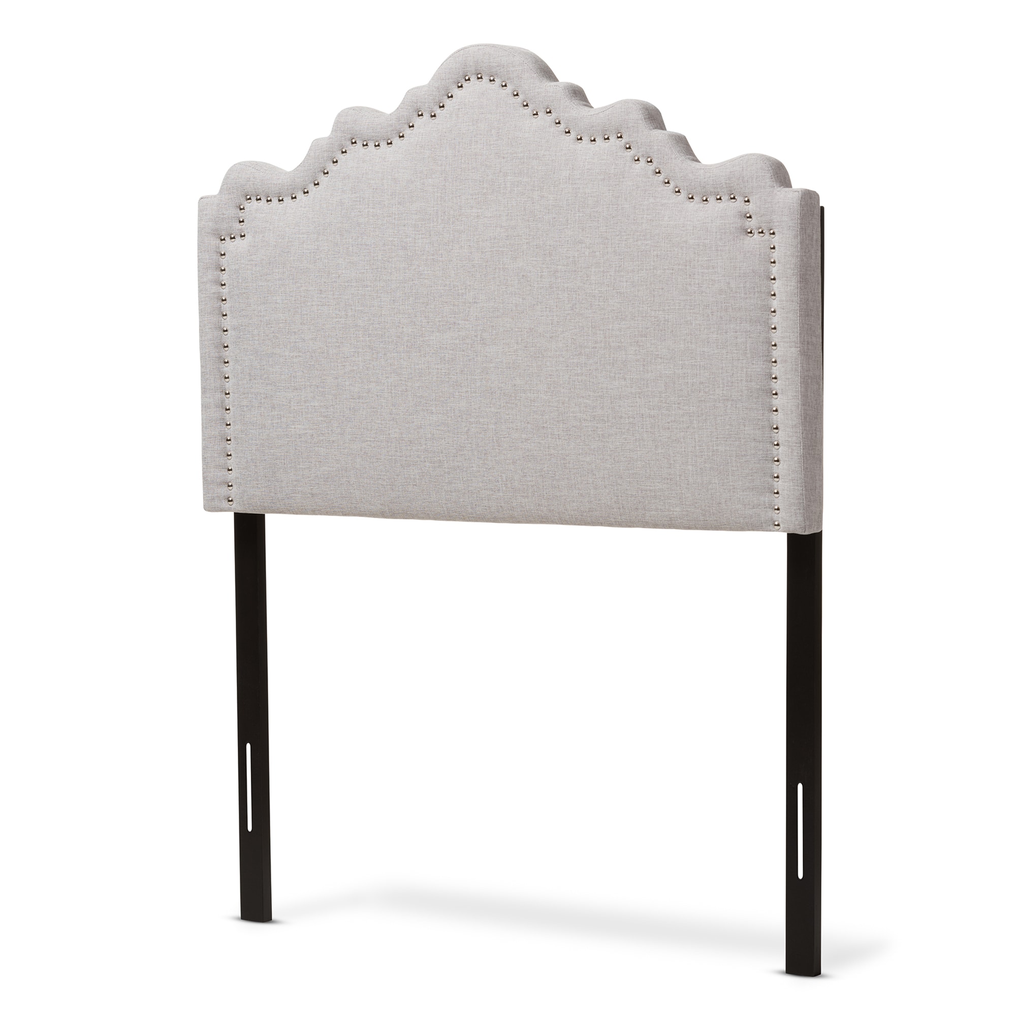 Baxton Studio - Nadeen Modern and Contemporary Fabric Twin Size Headboard - Greyish Beige price history on PriceWatchPro