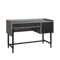 Sauder - Harvey Park Writing Desk - Jet Acacia - Front_Zoom