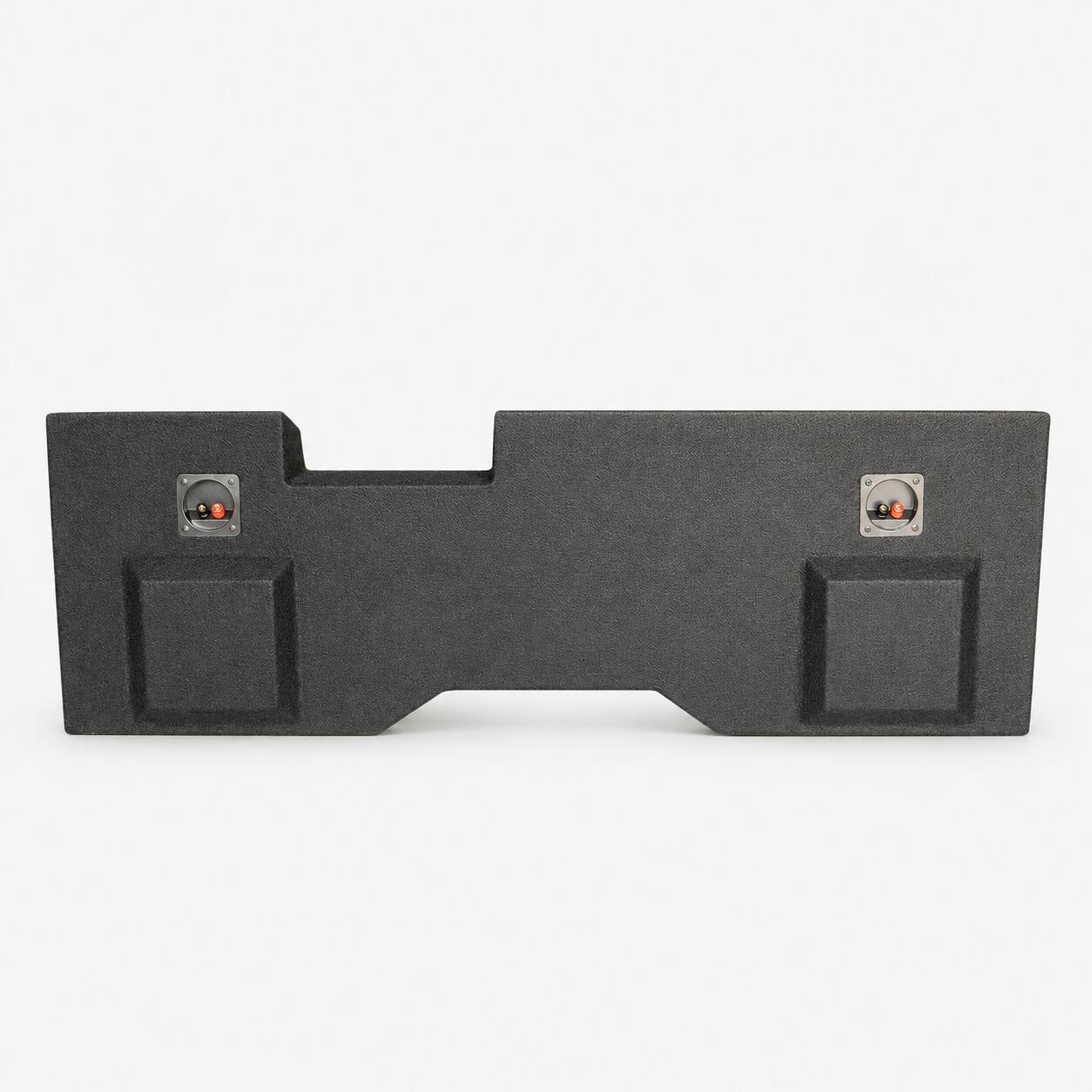 Alt View 4. SoundBox - SoundBox LCE-GC019/10D, Chevy Silverado / GMC Sierra Crew Cab Dual 10 Subwoofer Enclosure, 2014-2018.