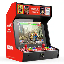 MVSX Home Arcade Bartop Console with 50 SNK Classic Games Including King of Fighters, Metal Slug, Samurai Showdown and