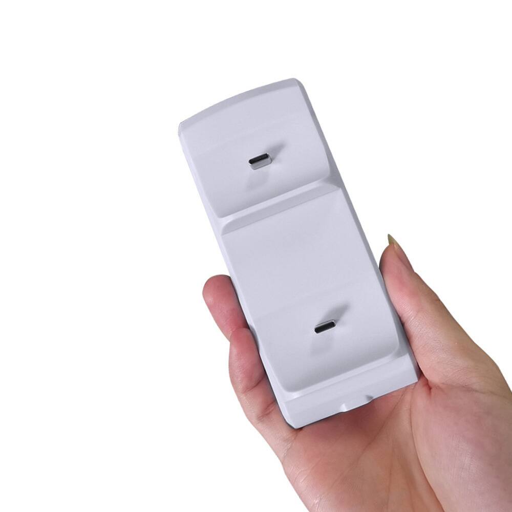 Alt View 2. Cluzine - Charger for PS5 Wireless Controller Dual Charging Dock Charging Station.