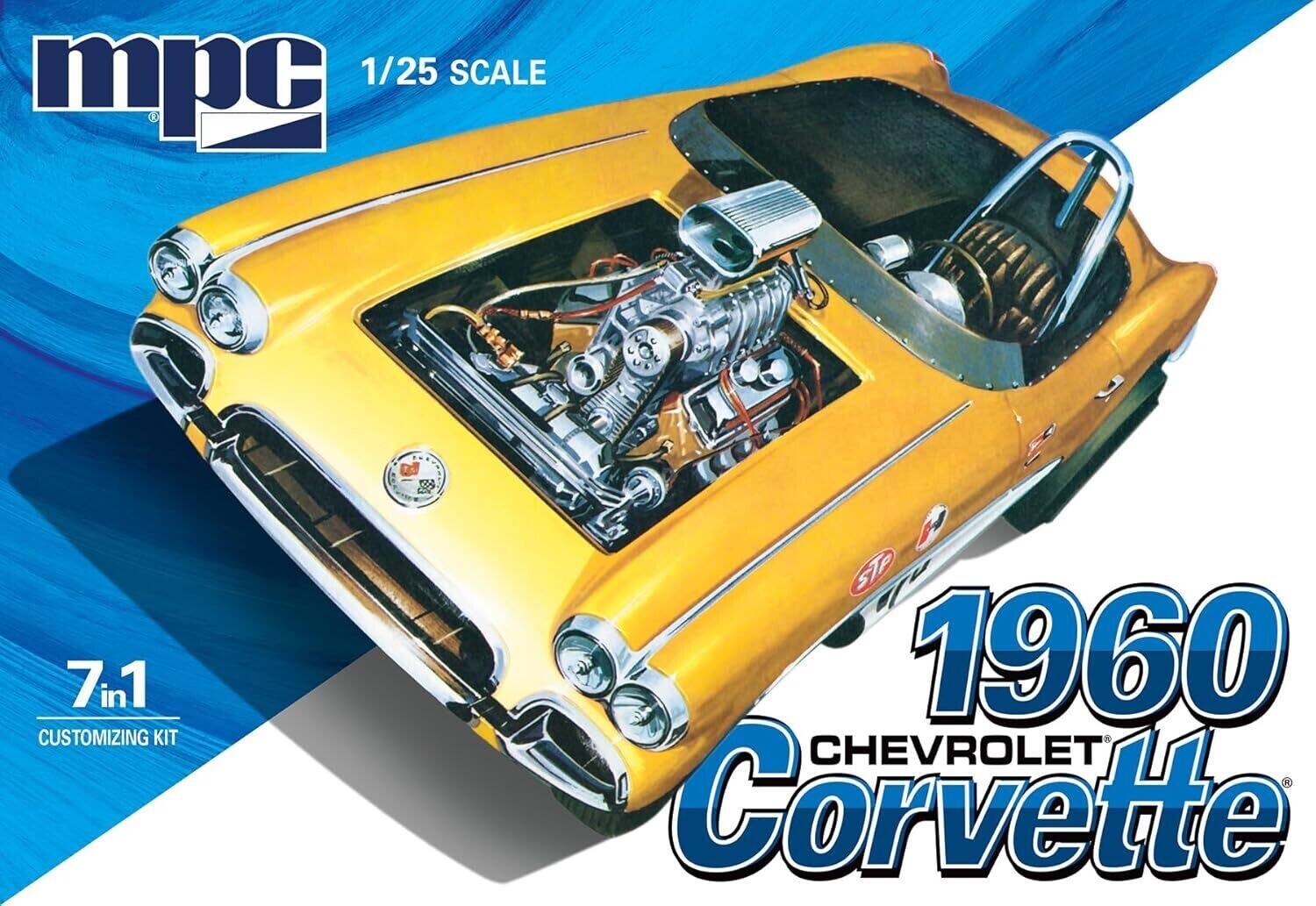 1/25 Scale MPC 7 in 1 Customizing Kit STF 1rV 1960 Chevrolet Corvette