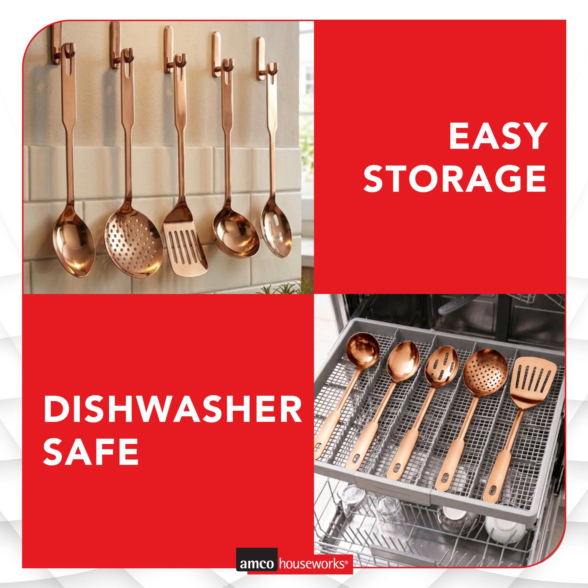 EASY STORAGE  
DISHWASHER SAFE  
amco houseworks