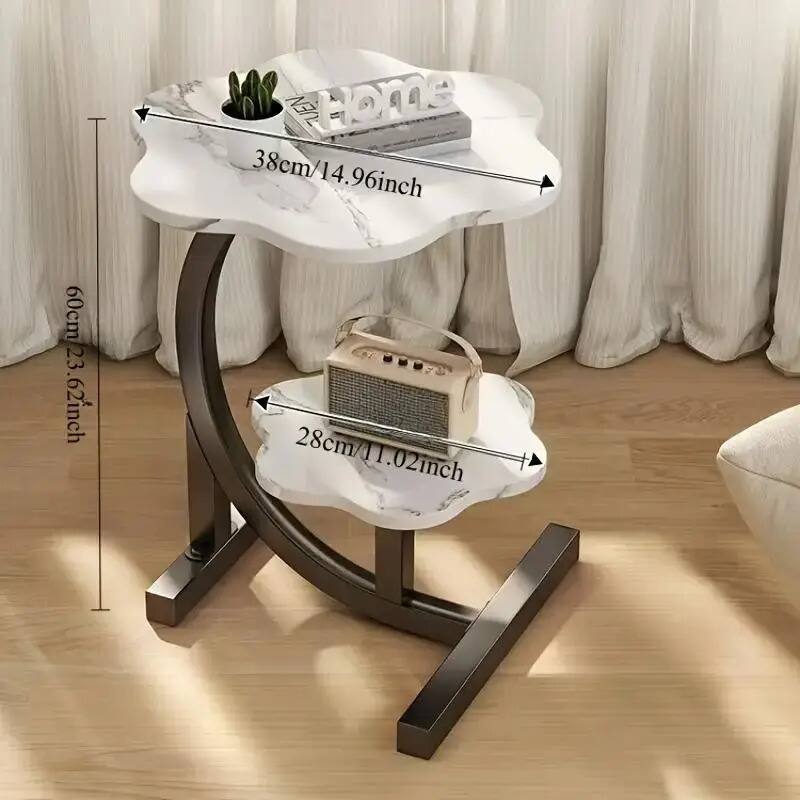 FUEN Home

- Top shelf: 38cm / 14.96inch
- Bottom shelf: 28cm / 11.02inch
- Height: 60cm / 23.62inch