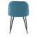 Alt View Zoom 14. CorLiving - Ayla Velvet Upholstered Side Chair - Blue.
