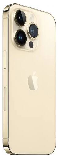 Angle. Apple - iPhone 14 Pro 5G 256GB (Unlocked) - Gold.