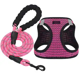 Pink-M (Chest 13.5''-16.5'', Weight 10-15 lb)