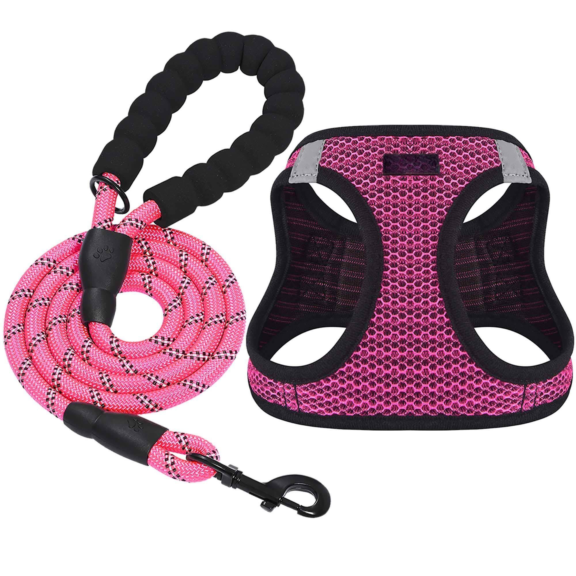 Pink-M (Chest 13.5''-16.5'', Weight 10-15 lb)