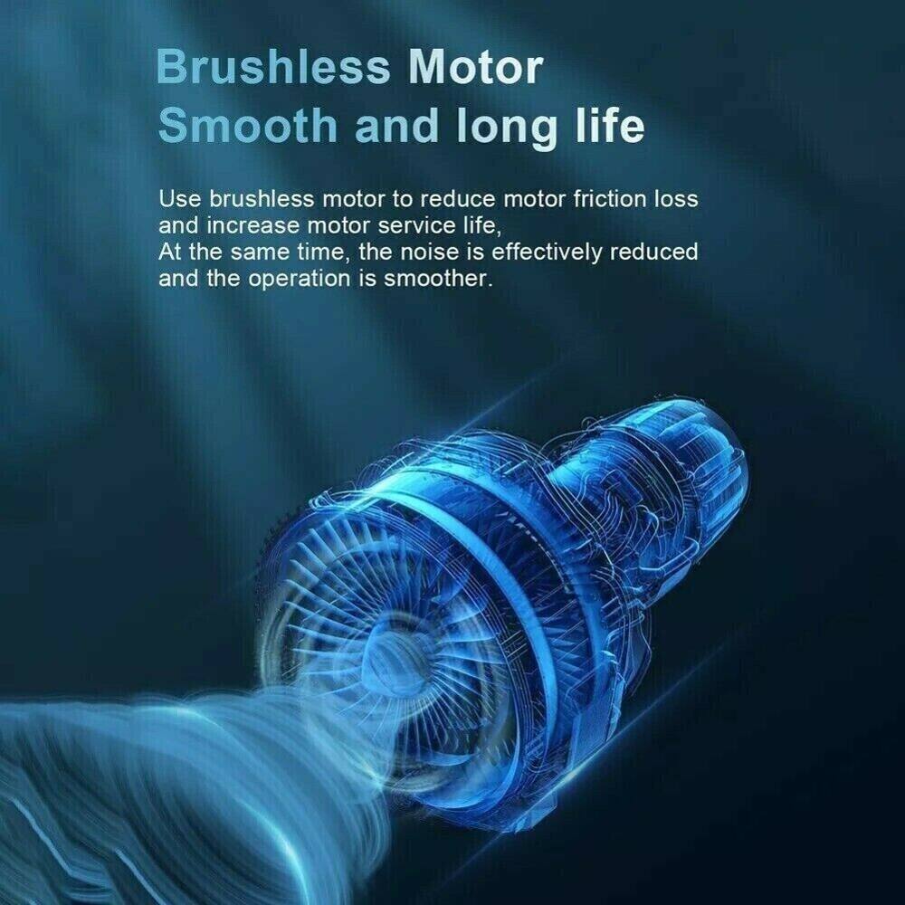 Brushless Motor Smooth and long life

Use brushless motor to reduce motor friction loss and increase motor service life, At the same time, the noise is effectively reduced and the operation is smoother.