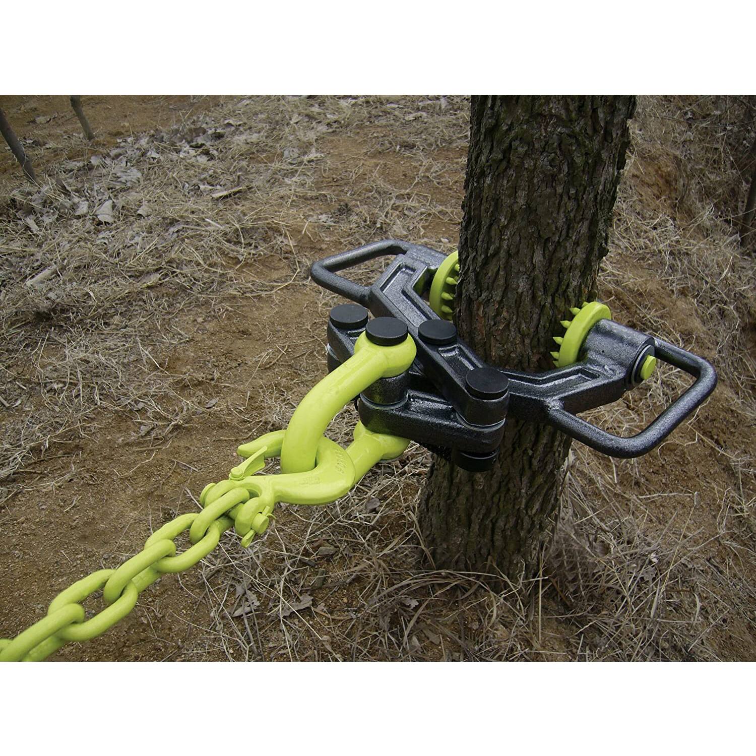 Alt View 5. Brush Grubber - Brush Grubber BG-11 XTREME Brush & Tree Puller Remover Tool and Tugger Chain - Green.