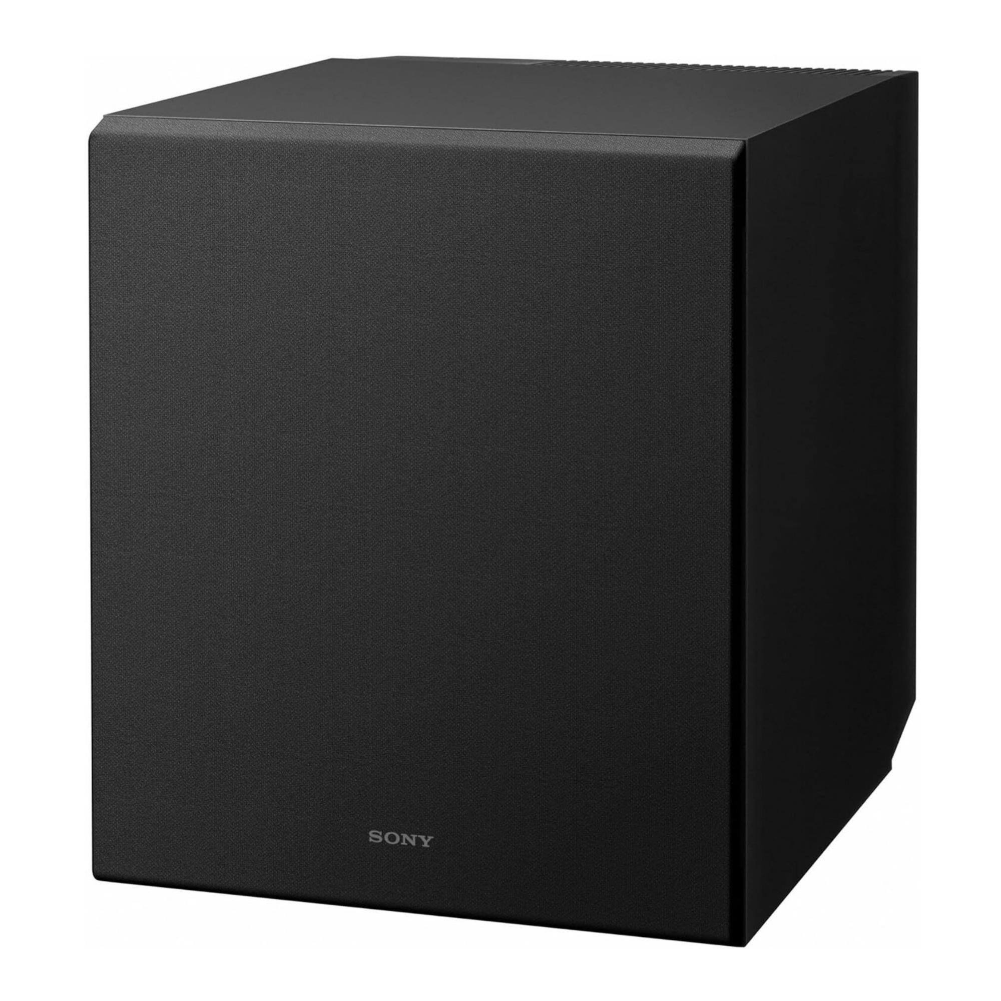 Back. Sony - Sony SA-CS9M2 10-inch Powered Active Subwoofer Bundle with Wire and Plugs.