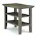 Front. Simpli Home - Acadian Narrow Side Table - Farmhouse Grey.